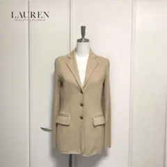 RALPH LAUREN ラルフローレン　ニット　ジャケット　金ボタン