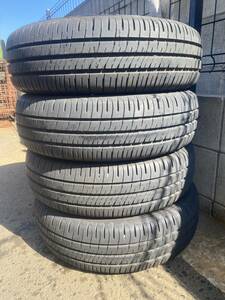 ◆T1012-1◆2020年製◆溝有り◆DUNLOP◆ENASAVE◆ＥＣ204◆185/70R14◆4本セット◆中古品◆愛知県日進市◆引取り可能◆