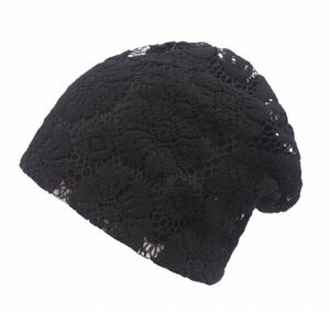 ニット帽子 ワッチキャップ キャップ KNIT CAP ロールワッチレース 花 レディース メンズ BKトレンド NT29-1