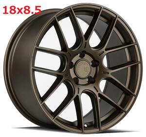 新品！Aodhan AHX 18x8.5+35 5穴 PCD112 フローフォーミング製法 Matte Bronze 深リム Concave USDM 新品