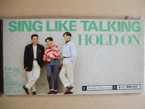 ★SING LIKE TALKING / HOLD ON ★ 8cm CDシングル【中古美品】シング・ライク・トーキング / ホールド・オン