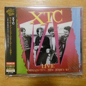 4997184144285;【2CD】XTC / ライヴ・イン・ニュージャージー1981　IACD-10648/649