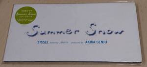 ■ シセル Featuring ザンフィル ( 千住明プロデュース ) [ SUMMER SNOW / SEVEN ANGELS ] 新品 未開封 8cmCD 即決 送料サービス ♪