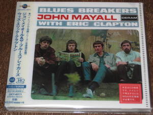 JOHN MAYALL & THE BLUESBREAKERS メイオール & ブルースブレイカーズ /ウィズ・クラプトン 2018年発売 リマスター MQA-CD 限定盤 国内帯有