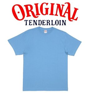 1円～1スタ 新品未使用 正規品 SAX 激レア TENDERLOIN テンダーロイン 5.6oz Tシャツ TEE 藤原ヒロシ キムタク サイズM 三代目JSB着用