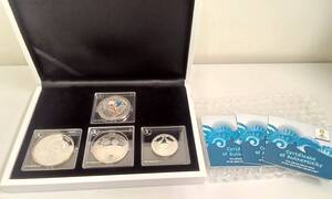 NO4475 記念コイン　ブラジル『2014 FIFA WORLD CUP BRAZIL　Official Silver Coin Set』