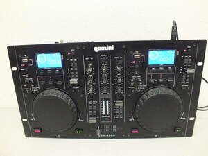 gemini ジェミナイ CDM-4000 DJメディアプレーヤー 通電確認済み ジャンク 激安1円スタート