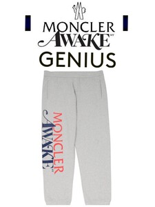 ‡新品国内正規Sサイズ　モンクレール　MONCLER GENIUS 1952 X Awake NY アプライドロゴ トラック スウェットパンツ