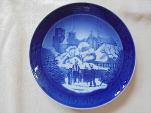 美品★ロイヤルコペンハーゲン 1997 イヤー プレート飾り皿　
