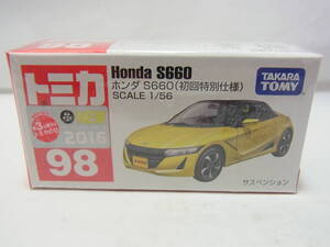 トミカ 98 ホンダ S660 (初回特別仕様）HONDA