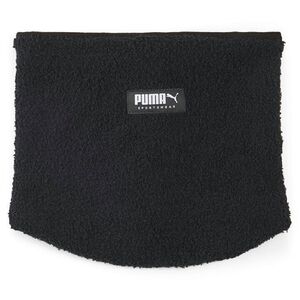 ●送料390円可能商品 プーマ PUMA 新品 保温 防寒 リバーシブル フリース ネックウォーマー マフラー 黒 [054363011N] 一 ACC★QWER