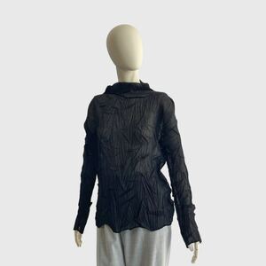 ISSEY MIYAKE イッセイミヤケ シアートップス カットソー ブラック