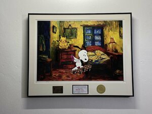 DEATH NYC 額付き 世界限定100枚 アートポスター スヌーピー SNOOPY Look Dog YOU ARE SO CUTE ピカチュウ 現代アート