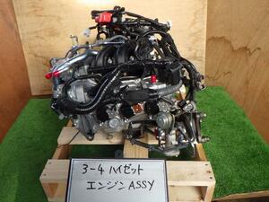 ハイゼット 3BD-S331V エンジンASSY KF-VET W24 19000-B5415