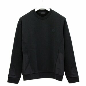 送料無料 53 MONCLER モンクレール 8G00002 809KR ブラック トレーナー スウェット size M