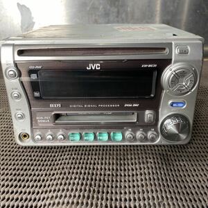 JVC CD/MD KW-MC35 動作未確認　ジャンク