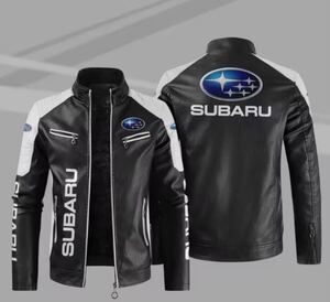 SUBARU メンズ ライティングジャケット PU 厚手 S〜5XL/カラー選択可