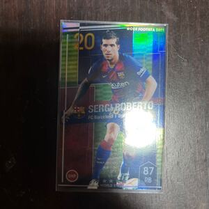 WCCF footista F21-R セルジ・ロベルト Panini