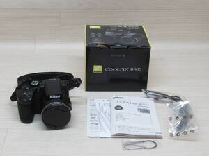 44/C005★撮影〇★コンパクトデジタルカメラ ニコン　COOLPIX B500 [ブラック]　★Nikon