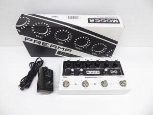 MOOER PREAMP LIVE デジタルプリアンプモデラー エフェクター △WG5028