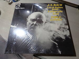 未開封/カザルスのバッハ無伴奏,PABLO CASALS/BACH:LES 6 SUITES POUR VIOLONCELLE SEUL(FRANCE/EMI:1008923 STILL-SEALED/NEW 3LP BOX SET