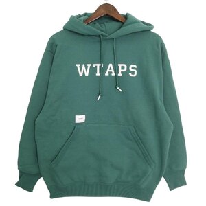 WTAPS/ダブルタップス 241ATDT-CSM04 24SS ACADEMY HOODY アカデミー フーディ プルオーバーパーカー【RM239-008】237