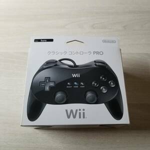 ●Wii　クラシックコントローラ PRO(クロ) 　 　同梱可能●