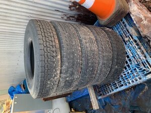 ♪【引取限定】ブリジストン他 225/90R17.5 127/125L 17.5インチ トラックタイヤ スノータイヤ 5本セット【岩手県花巻市】山愛緑化♪