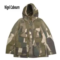 希少 Nigel Cabourn スウェディッシュパーカー カモ柄 迷彩 46