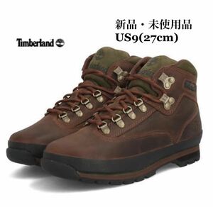 Timberland ティンバーランド Euro Hiker ユーロハイカー ブラウン メンズブーツ US9