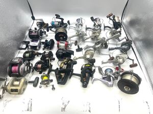 リール 28点　まとめ Daiwa RYOBI SHIMANO 等 現状品