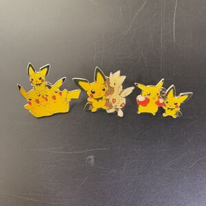 21【絶版】ポケモン ピカチュウ ピチュ 引退品 ピンバッジ まとめ売り！