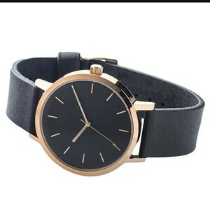 新品　腕時計　シンプルイズベスト　ビジネス　BLACK&GOLD 1