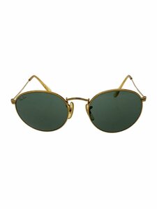 Ray-Ban◆サングラス/オーバル/メタル/GLD/GRN/メンズ