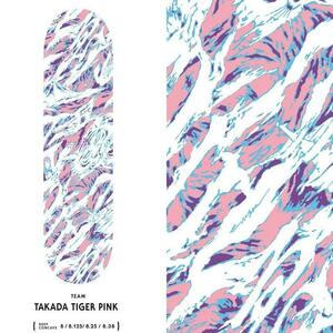 【送料無料】EVISEN エビセン スケートボード デッキ TAKADA TIGER PINK DECK 8.38インチ SKATEBOARD