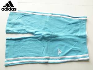 adidas アディダス★　水色×白　ストレッチ　パンツ　6X　120