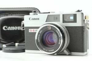 極上美品★ Canon Canonet QL17 GIII Rangefinder レンジファインダー 35mmフィルムカメラ 露出計・AE・シャッター動作品