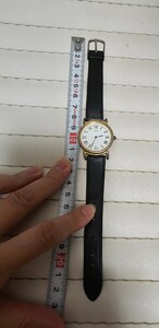 SEIKO 手巻き セイコー シャリオ 白文字盤 ラウンド 腕時計 訳あり 不動品