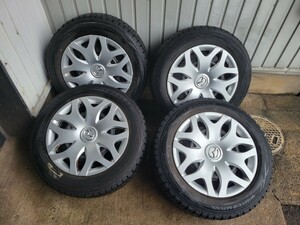 マツダ純正 16inch ×ダンロップスタッドレスタイヤ付き　 205/60R16 PCD114.3 5穴 アクセラ プレマシー アテンザ ビアンテ ロードスター