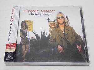 ★廃盤★トミー・ショウ★セヴン・デッドリー・ゼンズ★Tommy Shaw★7 Deadly Zens★帯付、国内盤★VICP-60407★