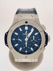 HUBLOT◆自動巻/ビッグバン44/NVY/SLV/202402WOH済/20240225日差+10