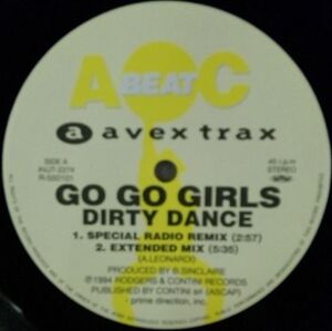 $ Go Go Girls / Dirty Dance (Special Radio Remix) 2 Please Me Tell Me Why (AVJT-2274) 限定　レコード盤 YYY197-2957-6-7