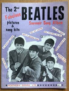 ◆BEATLES/ビートルズ◆UK版/THE 2ND FABULOUS BEATLES SOUVENIR SONG ALBUM//PICTURES & SONG HITS