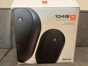  未使用 JBL Professional1シリーズ 104-BT コンパクトデスクトップリファレンスモニター Bluetooth モニタースピーカー ブラック