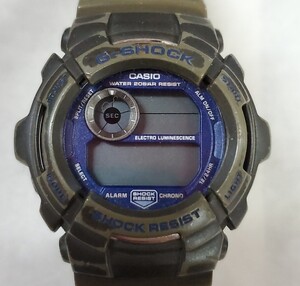 CASIO カシオ G-SHOCK G-2000 防水(20BAR) 青文字盤 ブルー × ブラック ジーショック 腕時計