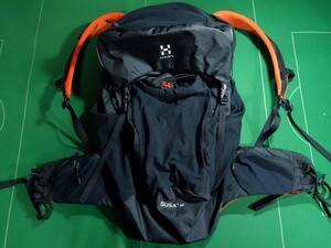 ▲旧ロゴ HAGLOFS ホグロフス 軽量 トレックパック L.I.M LIM SUSA 40 ブラック 美品!!!▲