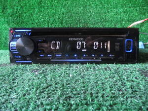 N123 動作確認済◆KENWOOD 1DIN CD/USB/AUXデッキ U320L◆