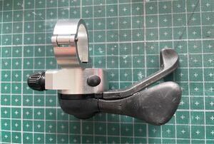 中古美品 1996MY Gorilla Billet RapidFirePlus Perch (Right Only) + Shimano XT ST-M737 8Speed Unit 22.2mm Bar