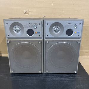 UTT699 AIWA スピーカー システム SC-E60 ペア 現状品