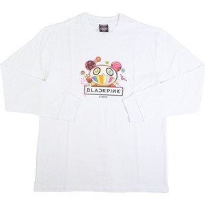 村上隆 ムラカミタカシ ×BLACKPINK Flower Garden Long Sleeve White ロンT 白 Size 【M】 【新古品・未使用品】 20783222